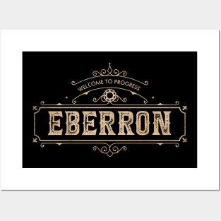 Welcome to Eberron (Paper) Posters and Art